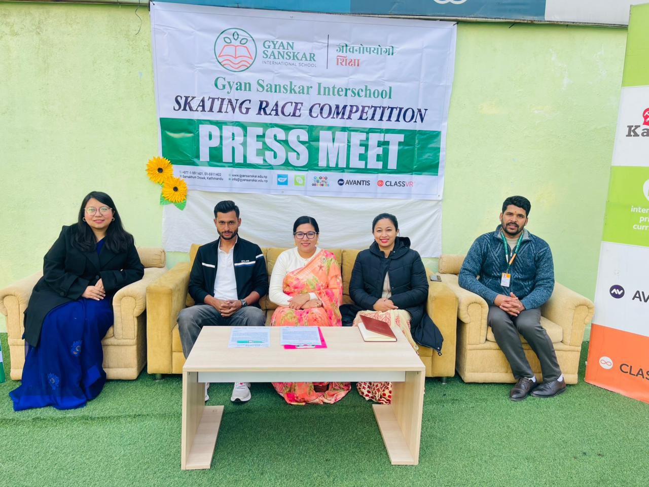 ज्ञान संस्कार इन्टरनेशनल स्कूल सामाखुशी  द्वारा National Skate Competition सञ्चालन हुने